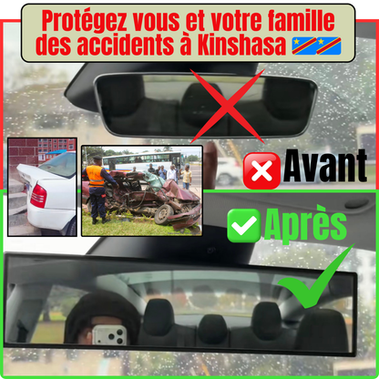 🚗👁️ Rétroviseur – Grand Angle(Conduite Sécurisée !)